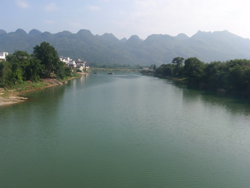 Crossing the River Li.